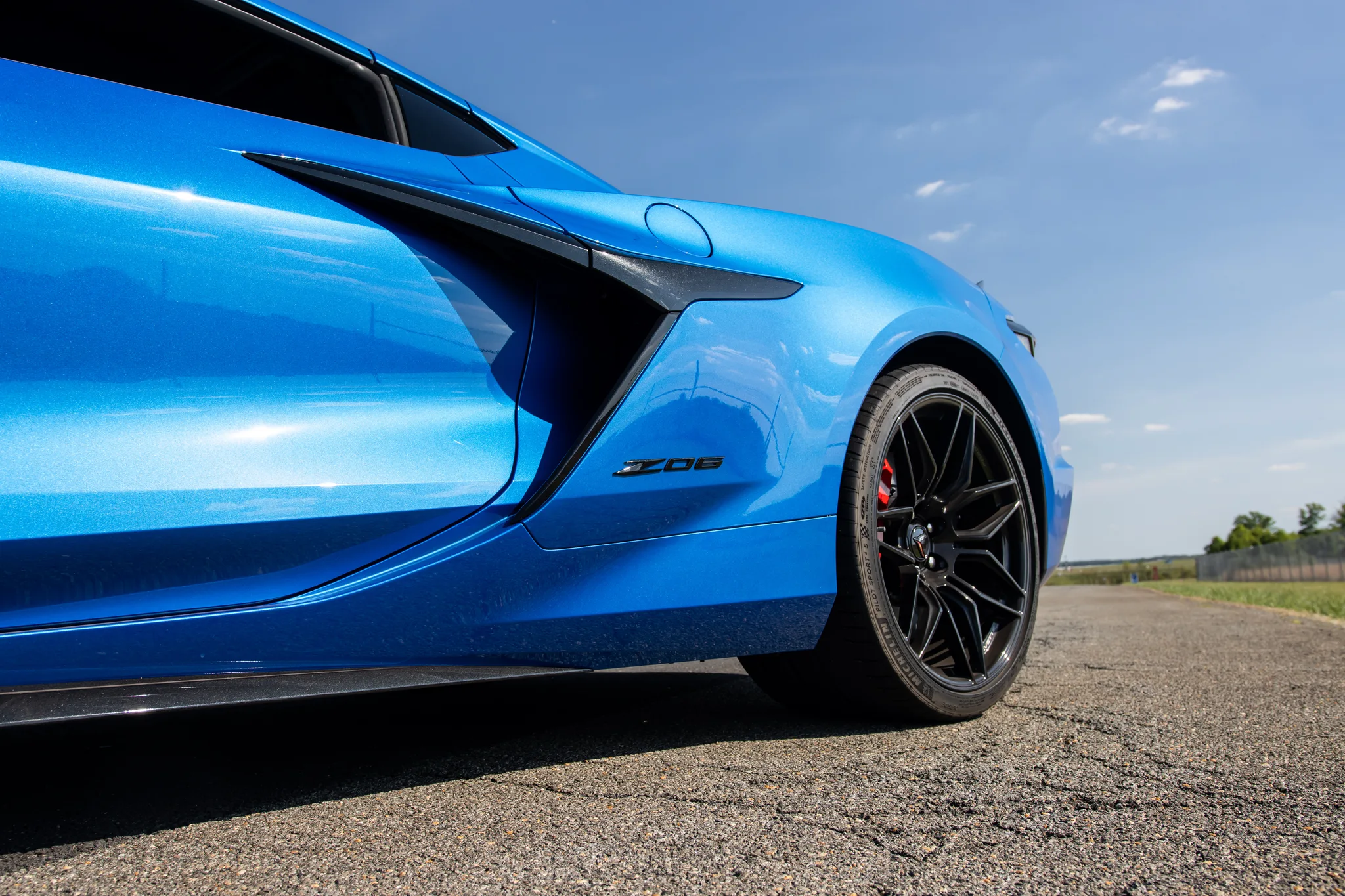 Corvette C8 Z06 blue — exotic car rental at ExoDrive Exotics