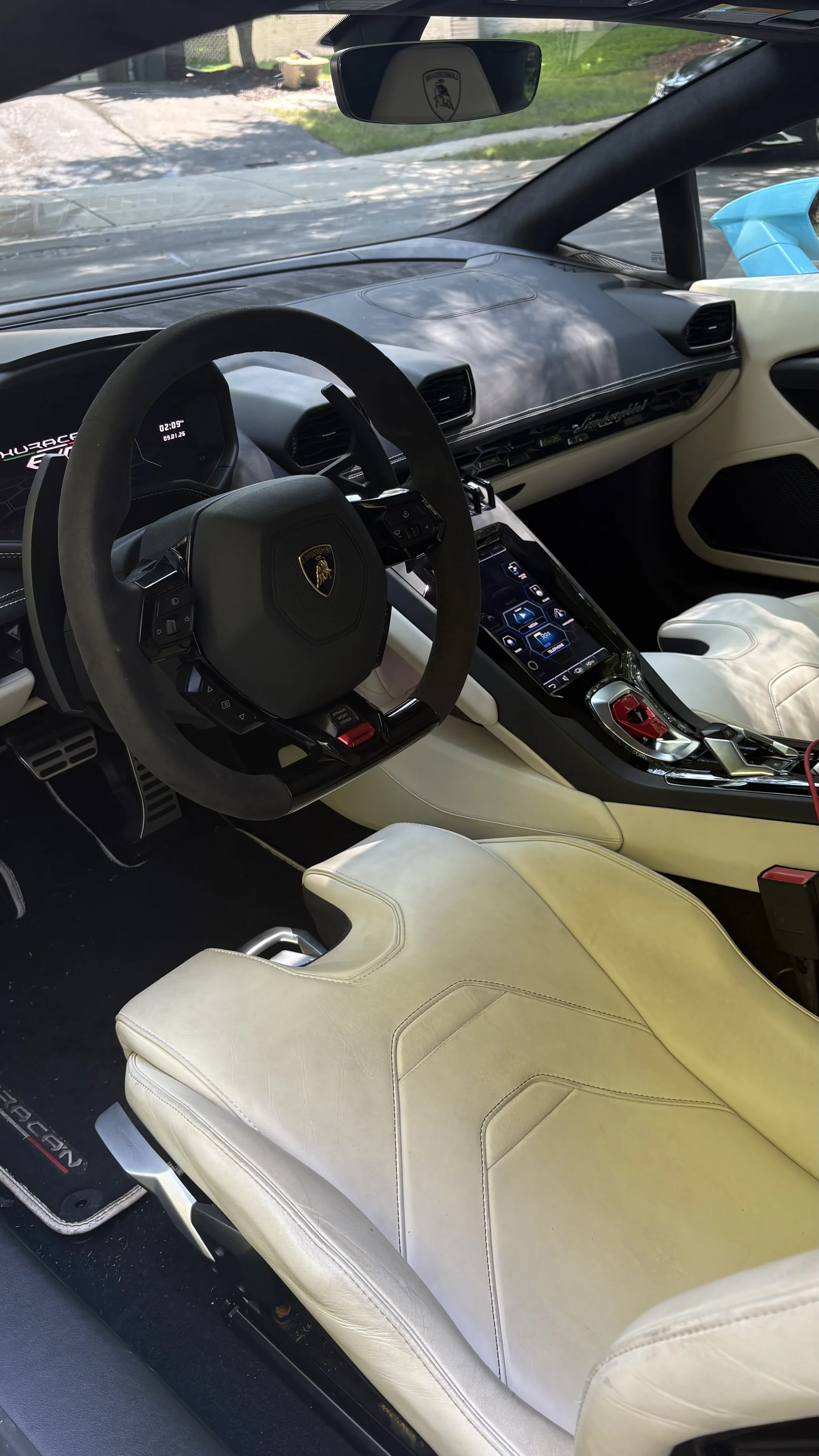 Tiffany Blue Lamborghini Huracan — exotic car rental at ExoDrive Exotics