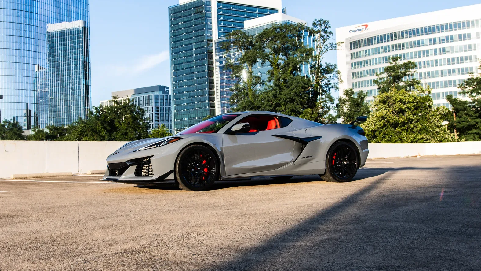 Corvette C8 Z06 Gray — exotic car rental at ExoDrive Exotics
