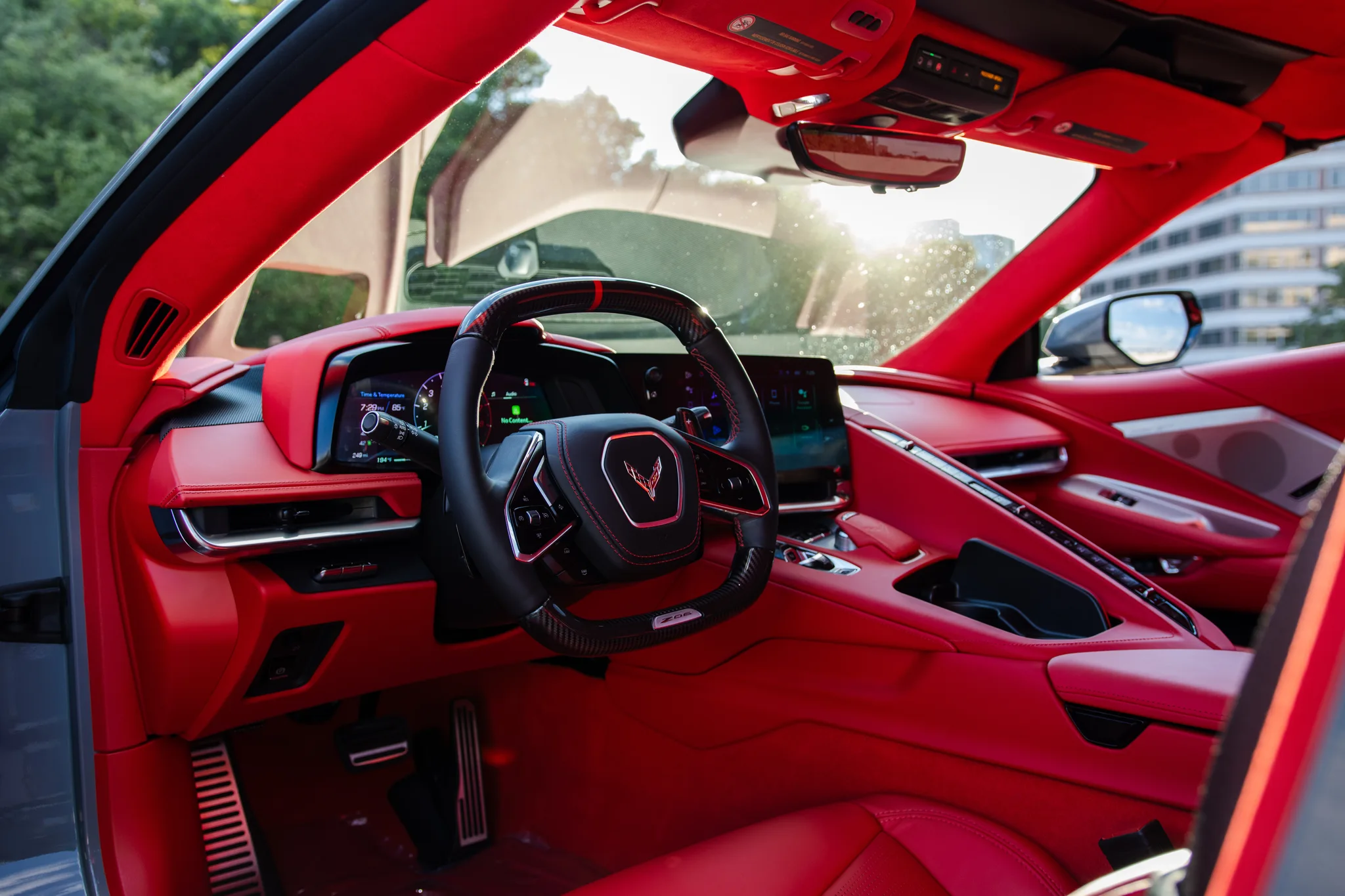 Corvette C8 Z06 Gray — exotic car rental at ExoDrive Exotics