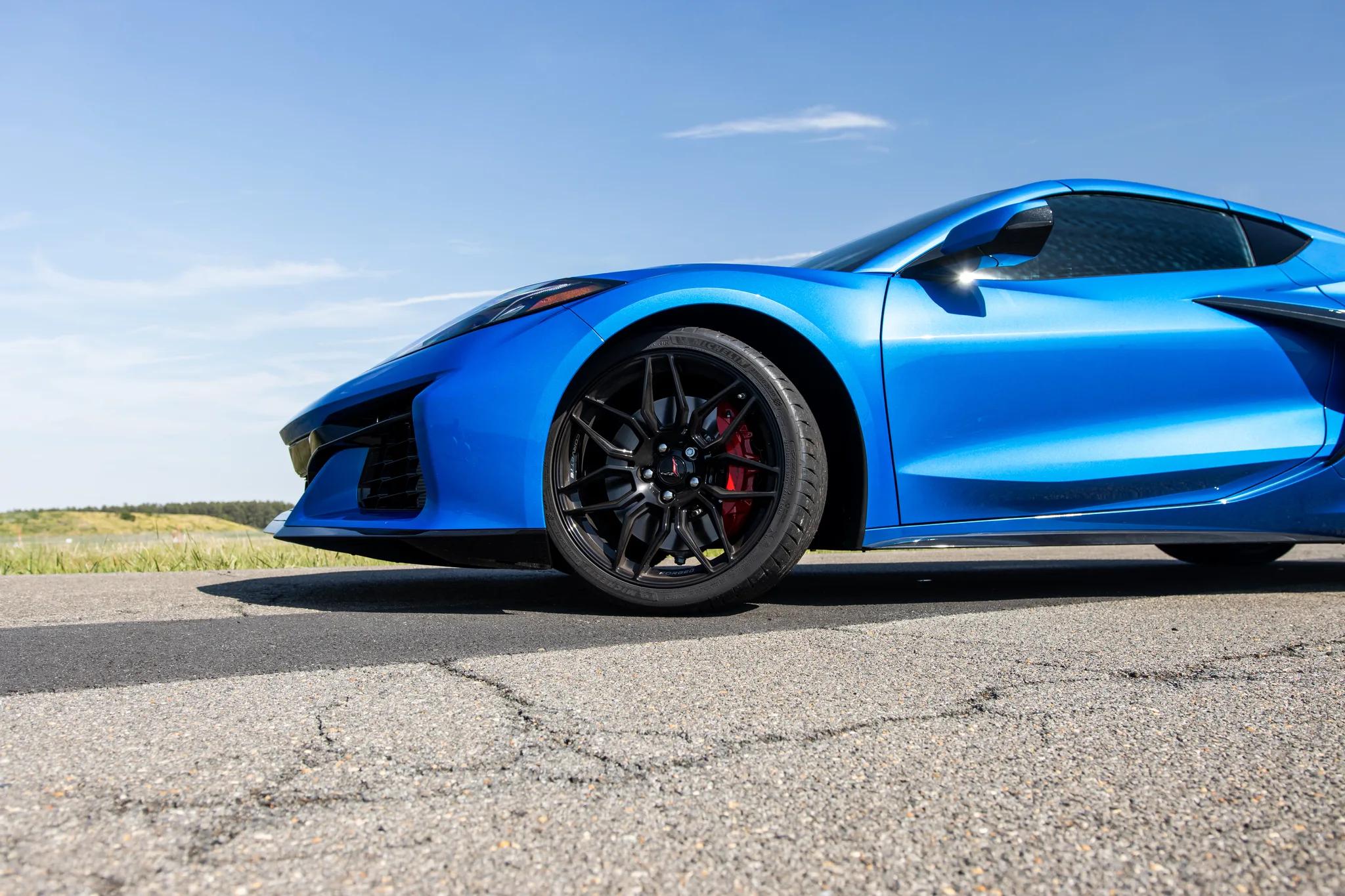 Corvette C8 Z06 blue — exotic car rental at ExoDrive Exotics