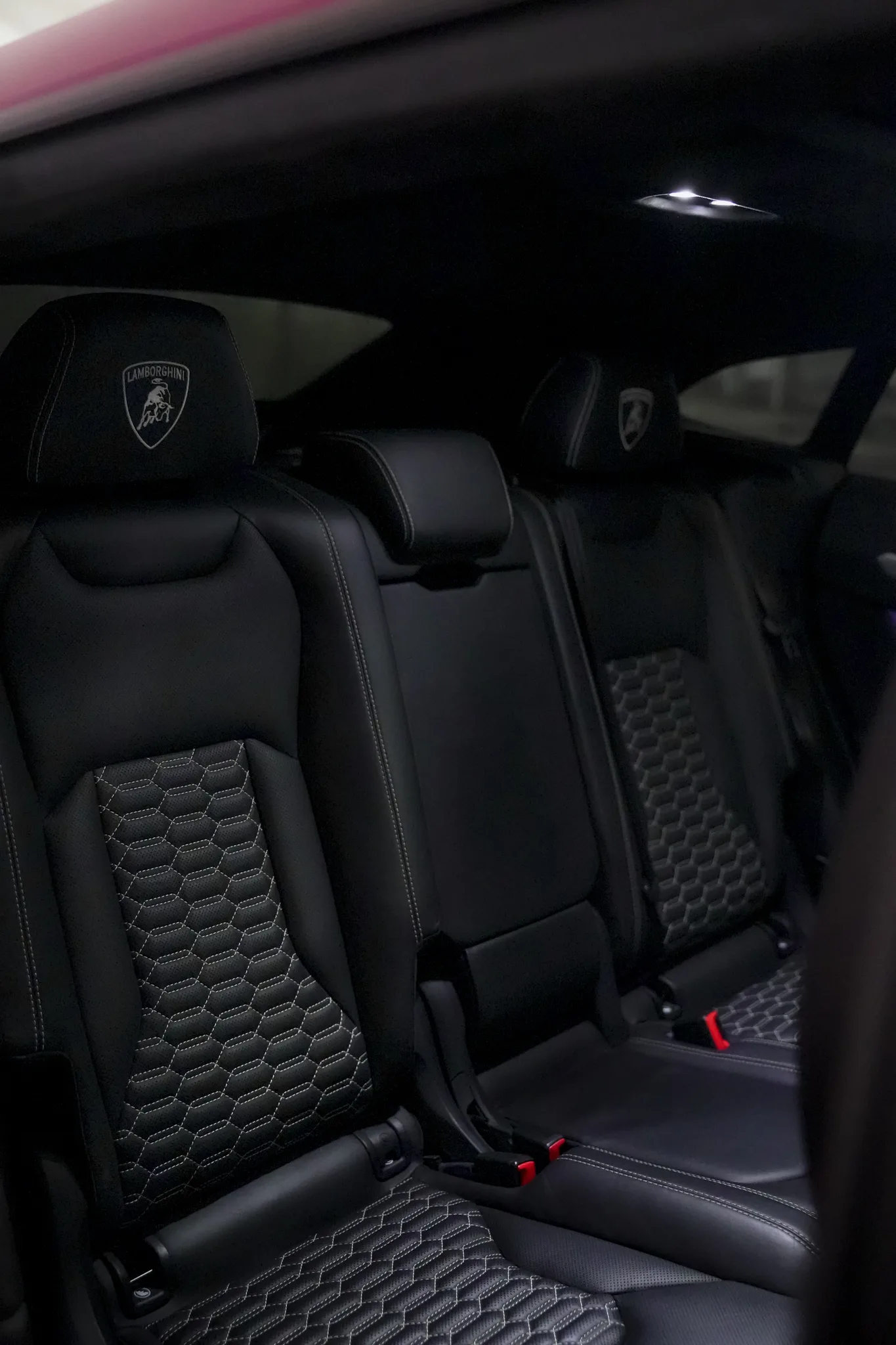 Rubystar Pink Lamborghini Urus detail — aggressive styling and pink finish